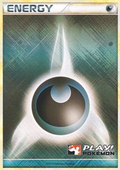 Darkness Energy - 2010 Crosshatch Holo Play! Pokemon PROMO